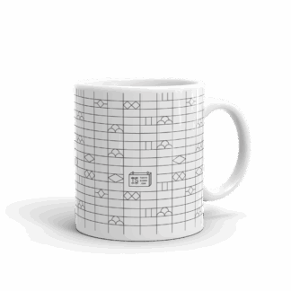 Japanese Brick Wall - Mug 11oz