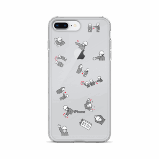 Construction site hand signals - iPhone case